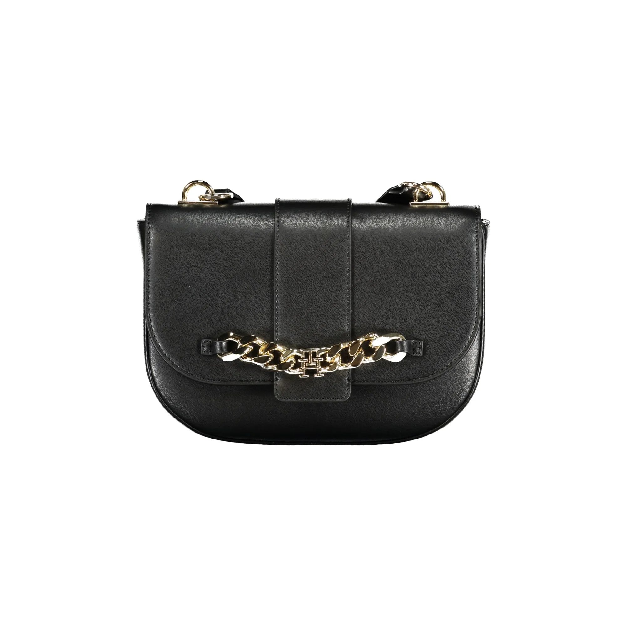 Tommy Hilfiger Borsa a Tracolla Donna Nera Logo Borse Nero - foto prodotto